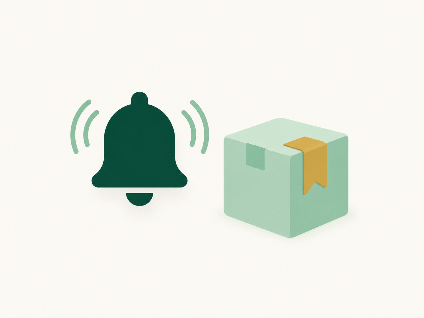 Illustration of an automated back-in-stock WhatsApp restock alert